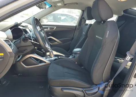 2013 Hyundai Veloster z USA, uszkodzony, nr VIN KMHTC6AD3DU128784